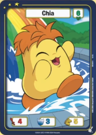 FOIL Chia (Yellow) - DON-007 - C - Neopets TCG  Defenders of Neopia 1st Edition