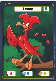 FOIL Lenny (Red) - DON-033 - C - Neopets TCG  Defenders of Neopia 1st Edition