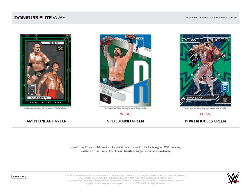 2023 Panini Donruss Elite WWE 6-Pack Blaster Box