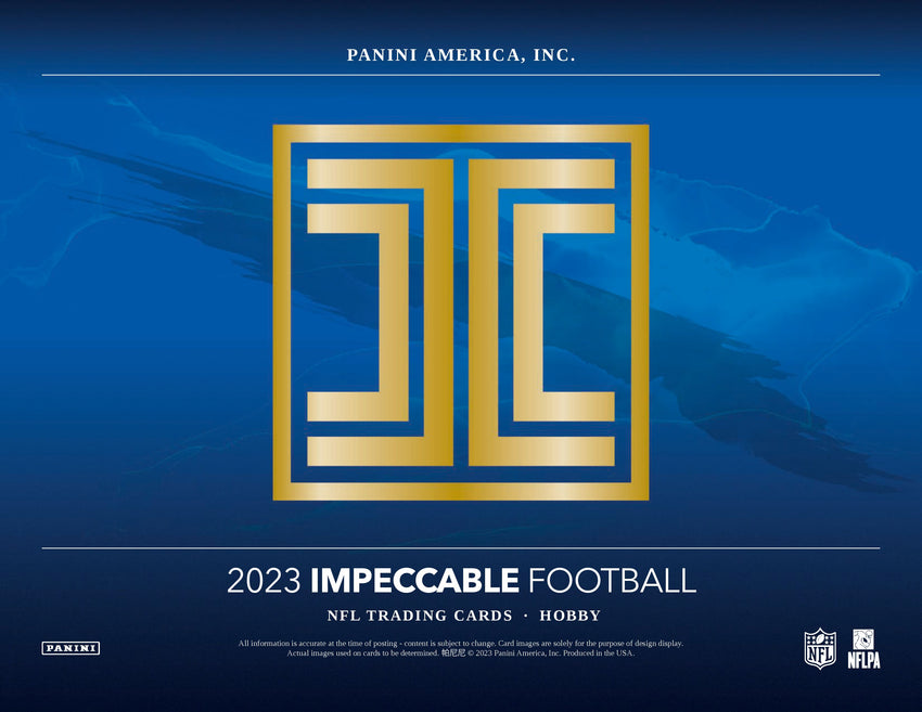 2023 Panini Impeccable Football Hobby Box