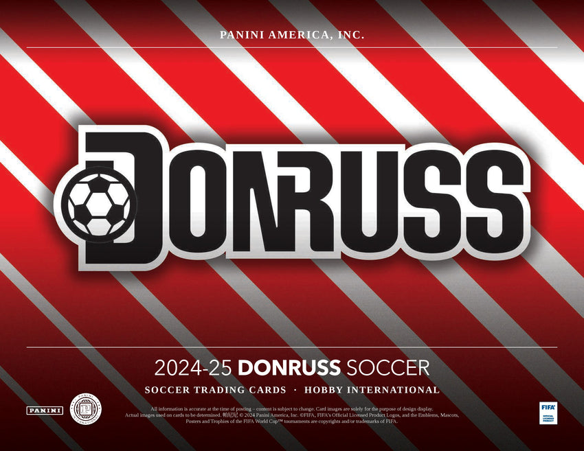 2024-25 Panini Donruss Soccer Hobby International Box
