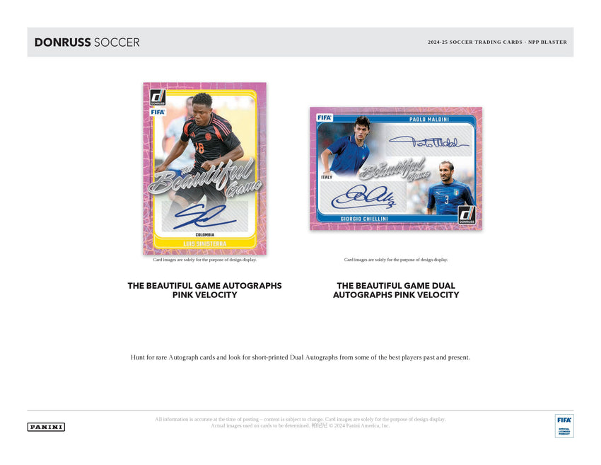 2024-25 Panini Donruss Soccer 6-Pack Blaster Box