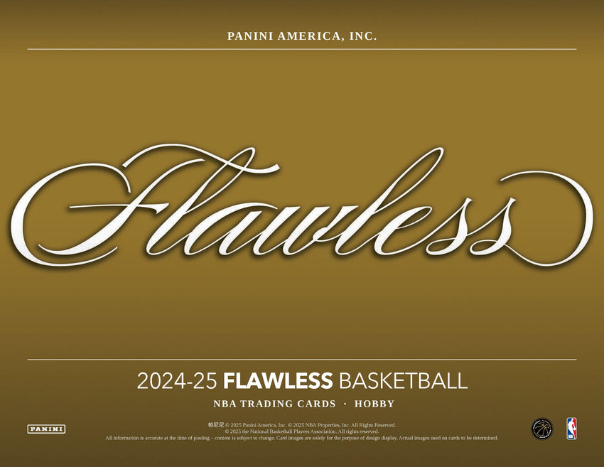 24-25 Flawless Hobby Basketball 1-Box Opening #29547 - Random Team -  Oct 06 (4pm)