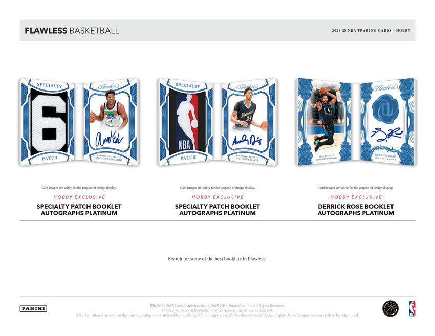 2024-25 Panini Flawless Basketball Hobby Box