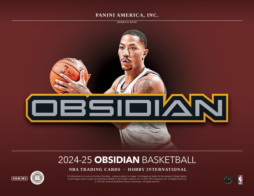 2024-25 Panini Obsidian Basketball International Hobby Box