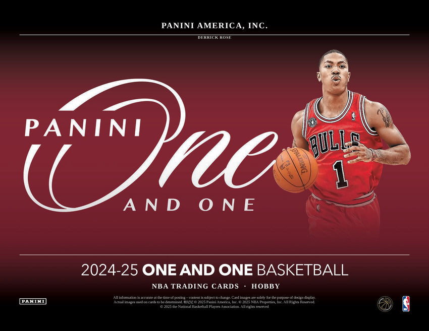 2024-25 Panini ONE AND ONE Basketball Hobby Box