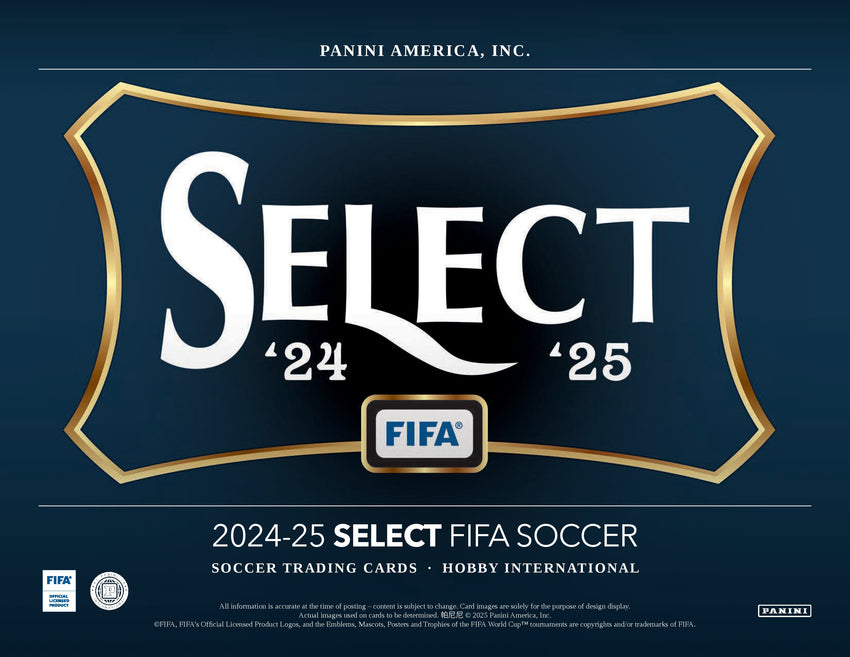 2024-25 Panini Select FIFA Soccer Hobby International Box
