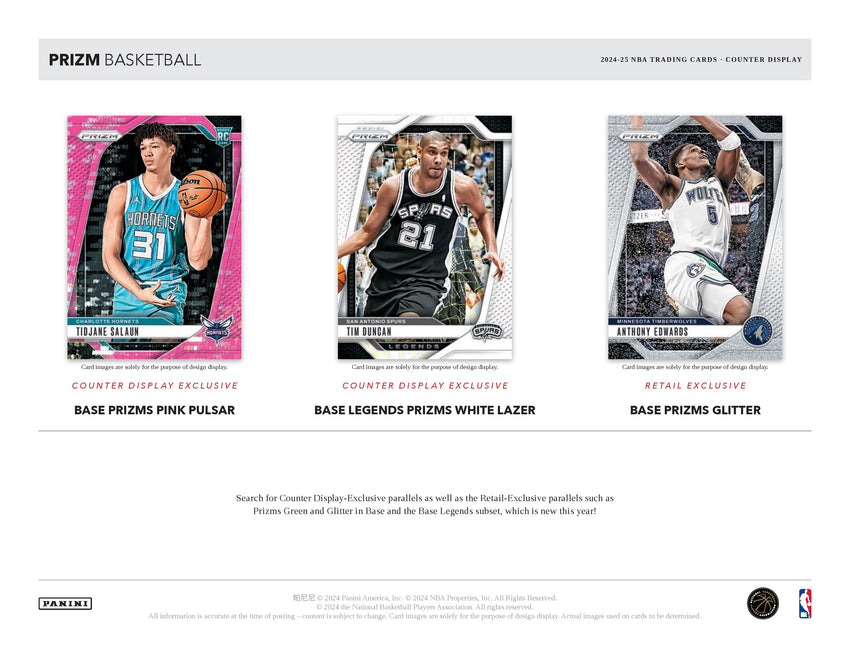 2024-25 Panini Prizm Basketball Retail Pack