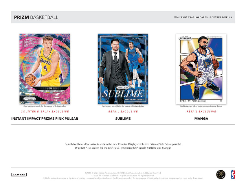 2024-25 Panini Prizm Basketball Retail Pack