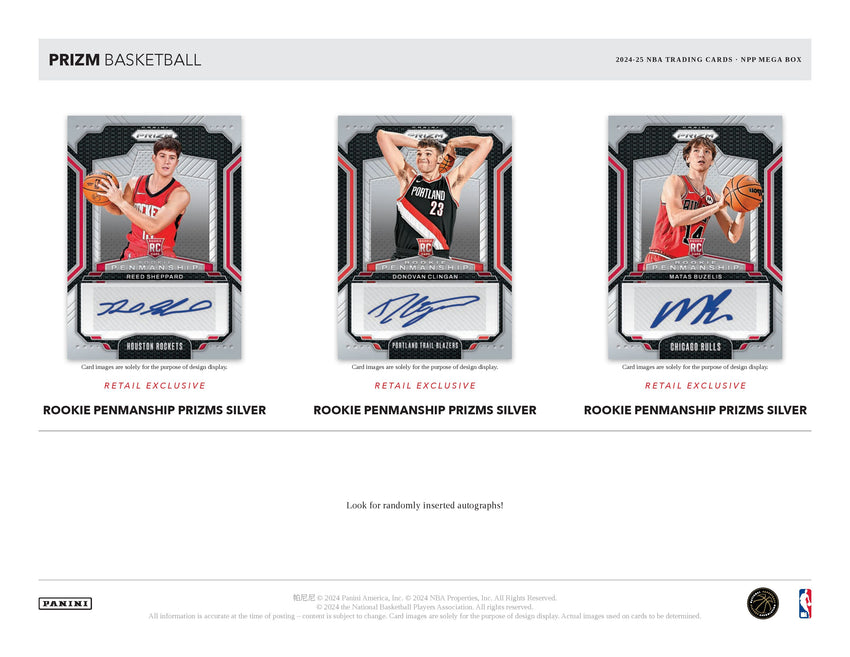 2024-25 Panini Prizm Basketball Mega Box