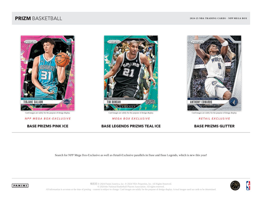2024-25 Panini Prizm Basketball Mega Box