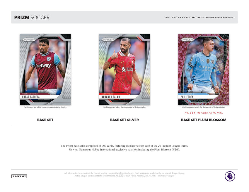 2024-25 Panini Prizm Premier League Soccer Hobby International Box