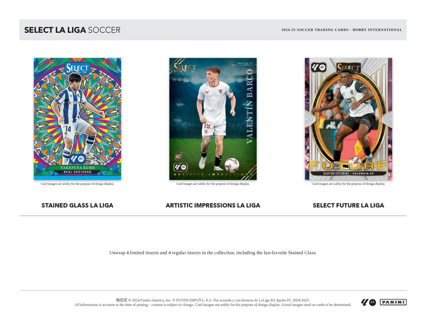 2024-25 Panini Select La Liga Soccer International Hobby Box