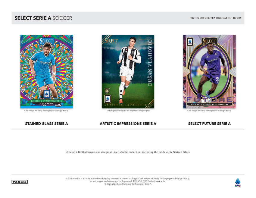 2024-25 Panini Select Serie A Soccer Hobby Box