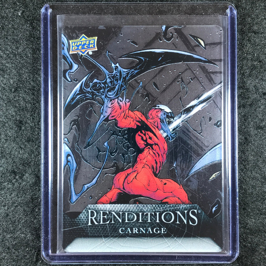 2024 Marvel Renditions Spider-Man CARNAGE Plexiglass 12/50 #34