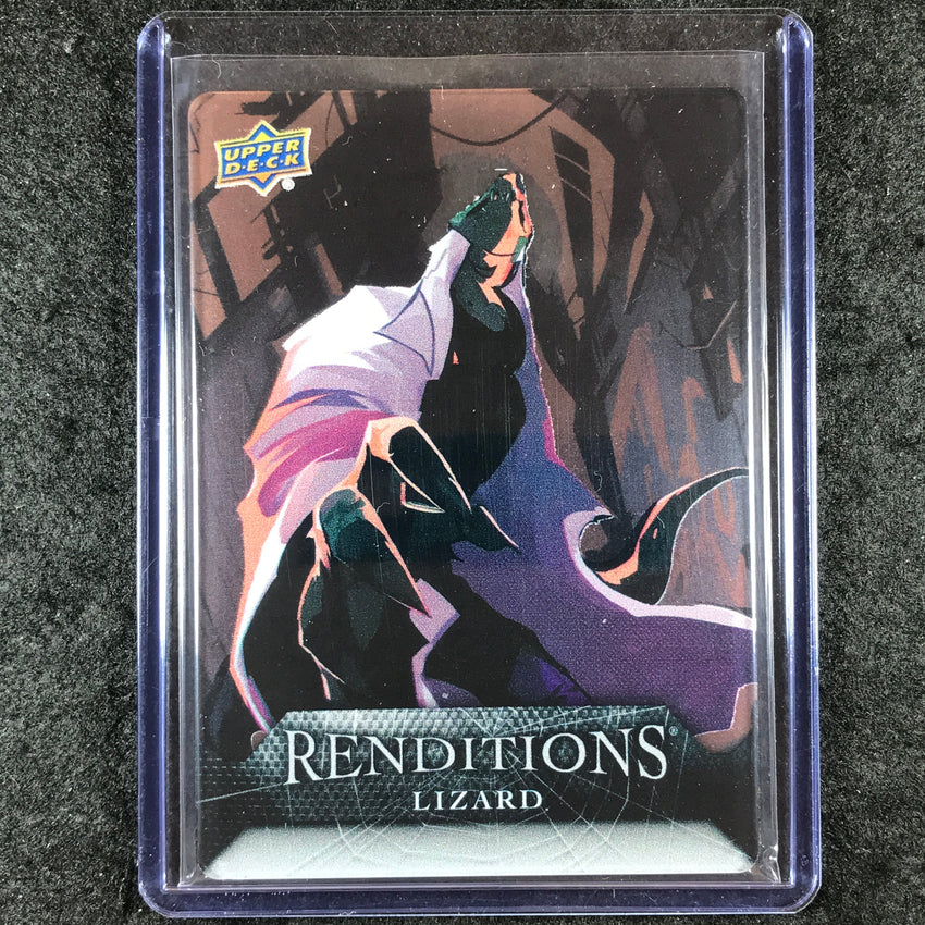 2024 Marvel Renditions Spider-Man LIZARD Plexiglass 17/50 #65