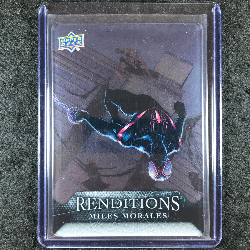 2024 Marvel Renditions Spider-Man MILES MORALES Plexiglass 10/50 #74