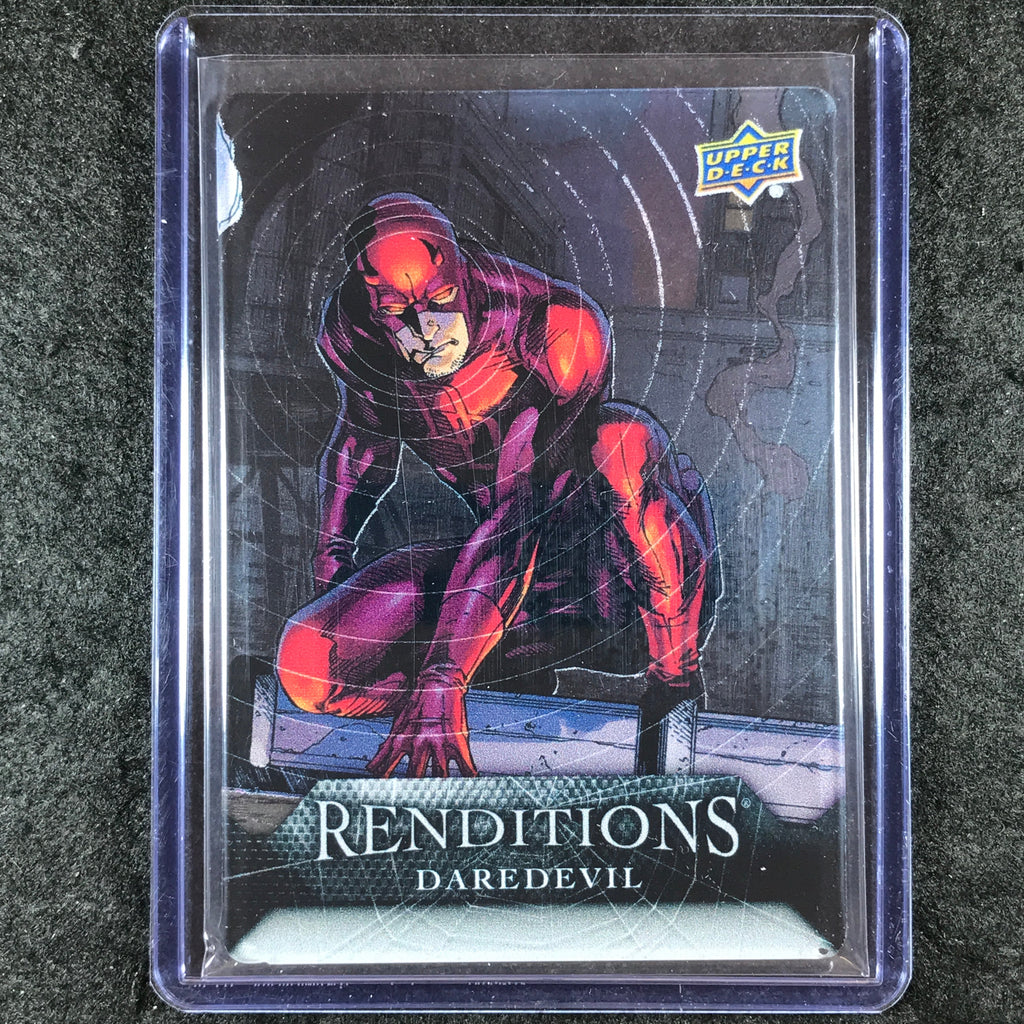 2024 Marvel Renditions Spider-Man DAREDEVIL Plexiglass 21/50 #83 ...