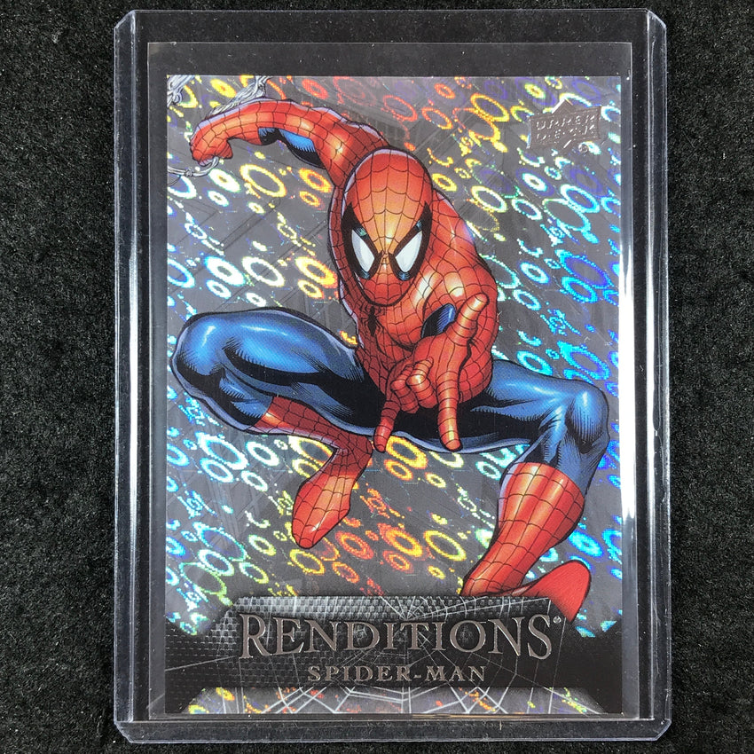 2024 Marvel Renditions Spider-Man SPIDER-MAN Tombstone White 14/35 #1