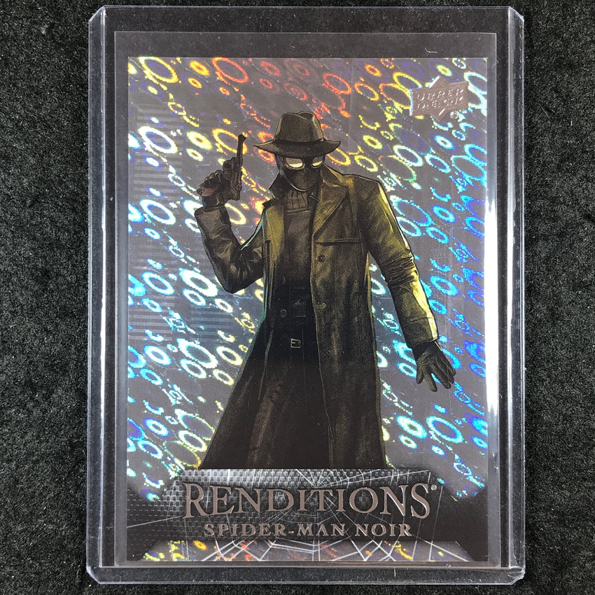 2024 Marvel Renditions Spider-Man SPIDER-MAN NOIR Tombstone White 8/35 #18