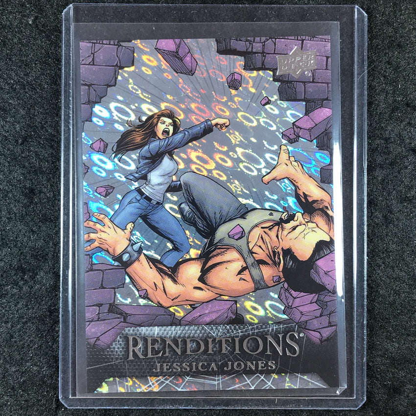 2024 Marvel Renditions Spider-Man JESSICA JONES Tombstone White 12/35 #85