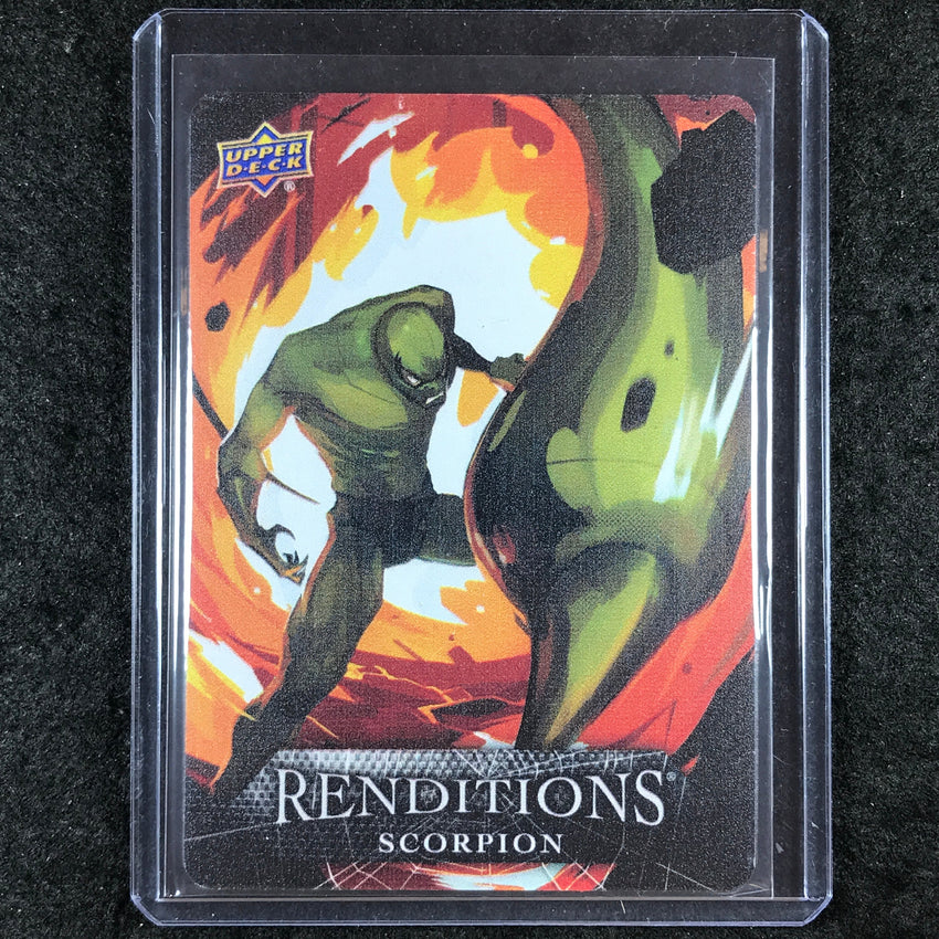 2024 Marvel Renditions Spider-Man SCORPION Metal 10/25 #64