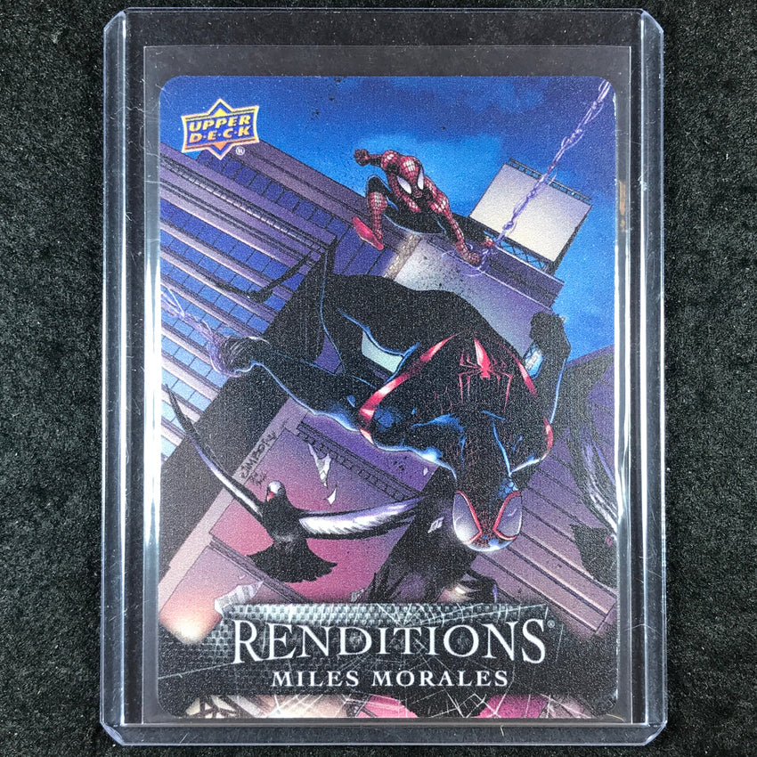 2024 Marvel Renditions Spider-Man MILES MORALES Metal 7/25 #74