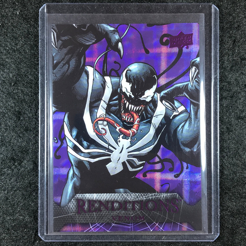 2024 Marvel Renditions Spider-Man VENOM Kingpin Purple Tie 27/99 #40