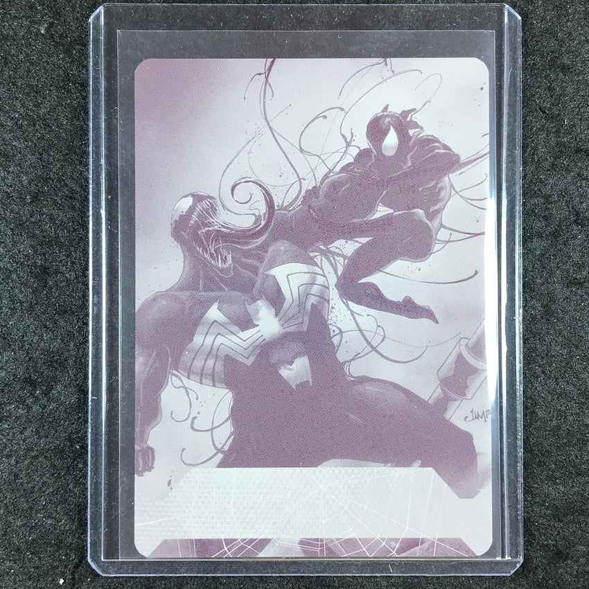 2024 Marvel Renditions Spider-Man VENOM Magenta Printing Plate 1/1 #48