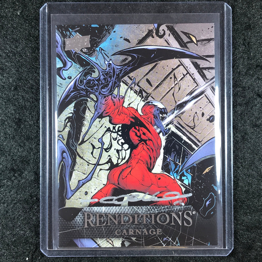 2024 Marvel Renditions Spider-Man CARNAGE IBAN COELLO Artist Auto 54/65 #34