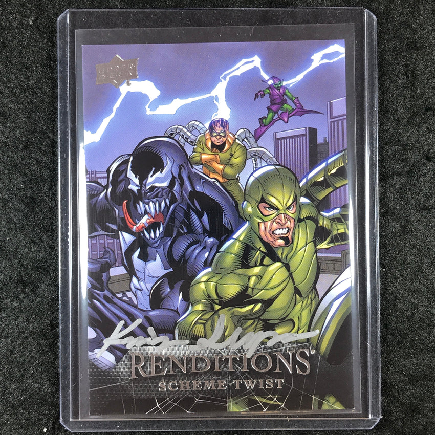 2024 Marvel Renditions Spider-Man SCHEME TWIST KEVIN SHARPE Artist Auto 51/65
