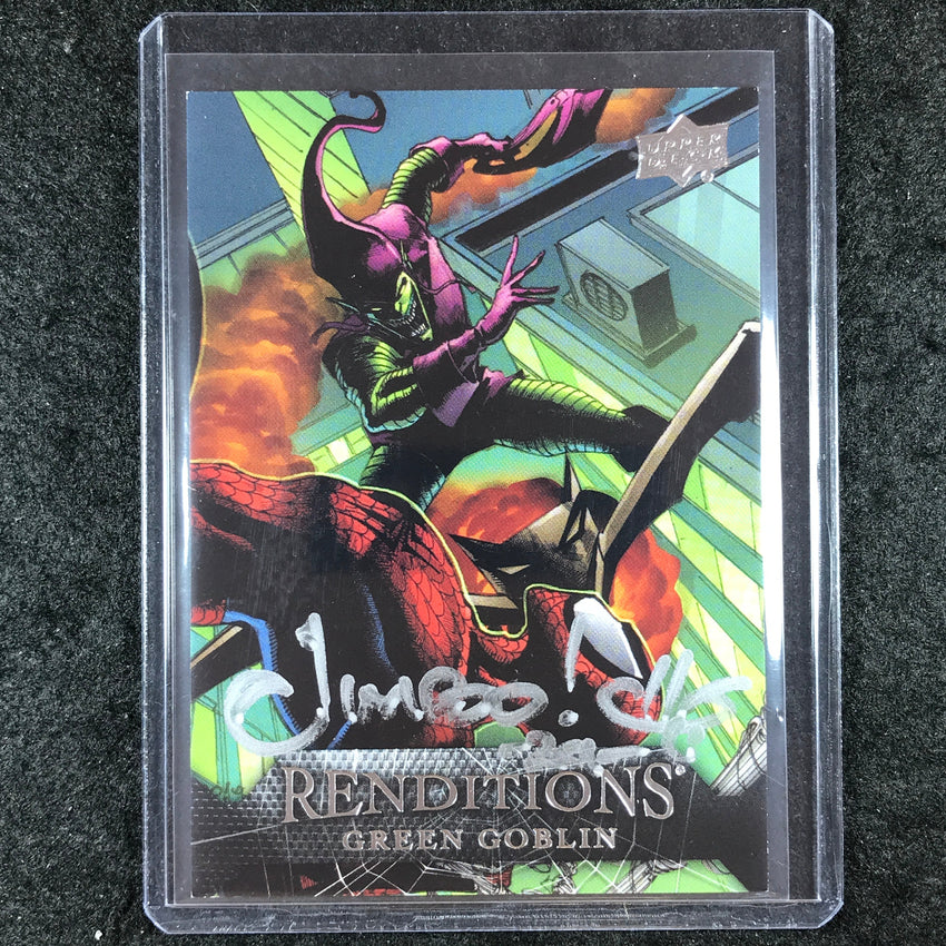 2024 Marvel Renditions Spider-Man GREEN GOBLIN JIMBO SALGADO Artist Auto 53/65
