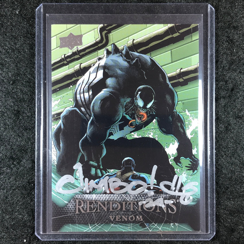 2024 Marvel Renditions Spider-Man VENOM JIMBO SALGADO Artist Auto 44/65 #57