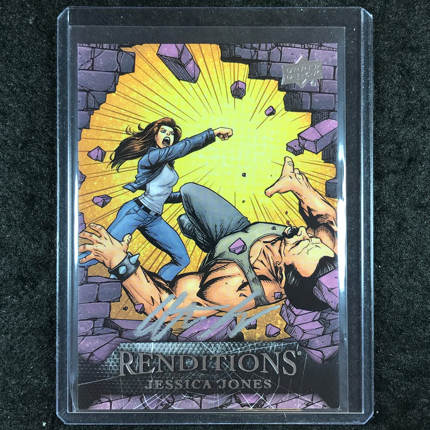 2024 Marvel Renditions Spider-Man JESSICA JONES ANTHONY SPAY Artist Auto 64/65