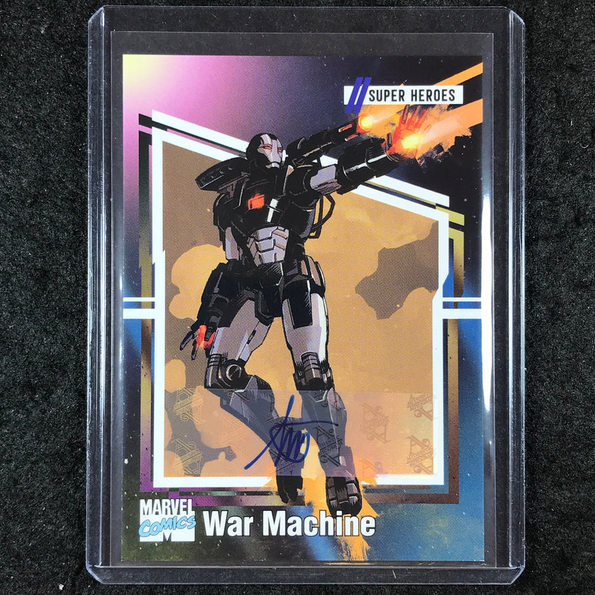 2024 Marvel Renditions Spider-Man WAR MACHINE ANDREA MILANA Impel Auto 2/35 #33