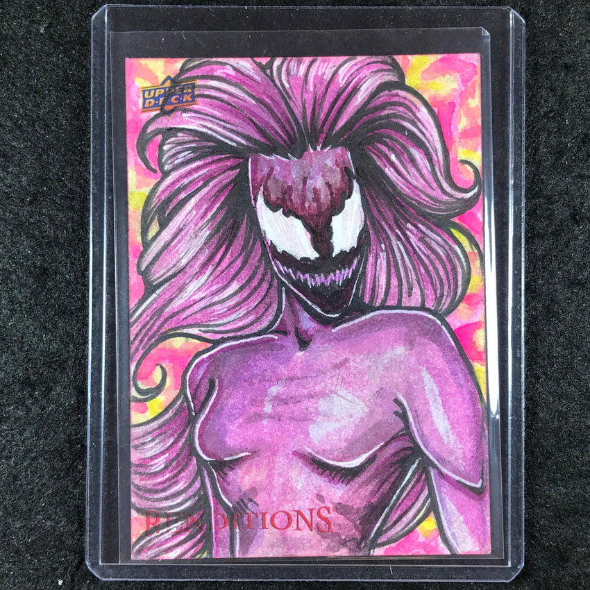 2024 Marvel Renditions Spider-Man AGONY Artist Sketch ERICA CALDOZO