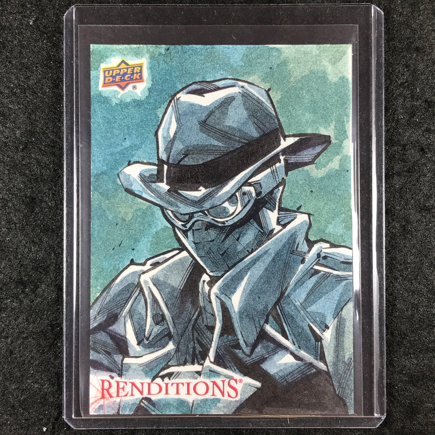 2024 Marvel Renditions Spider-Man SPIDER-MAN NOIR Artist Sketch LIPWEI CHANG