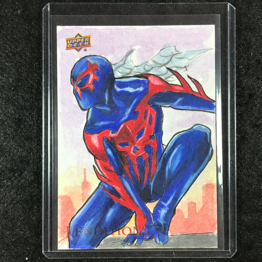 2024 Marvel Renditions Spider-Man SPIDER-MAN 2099 Artist Sketch ALI SASONGKO