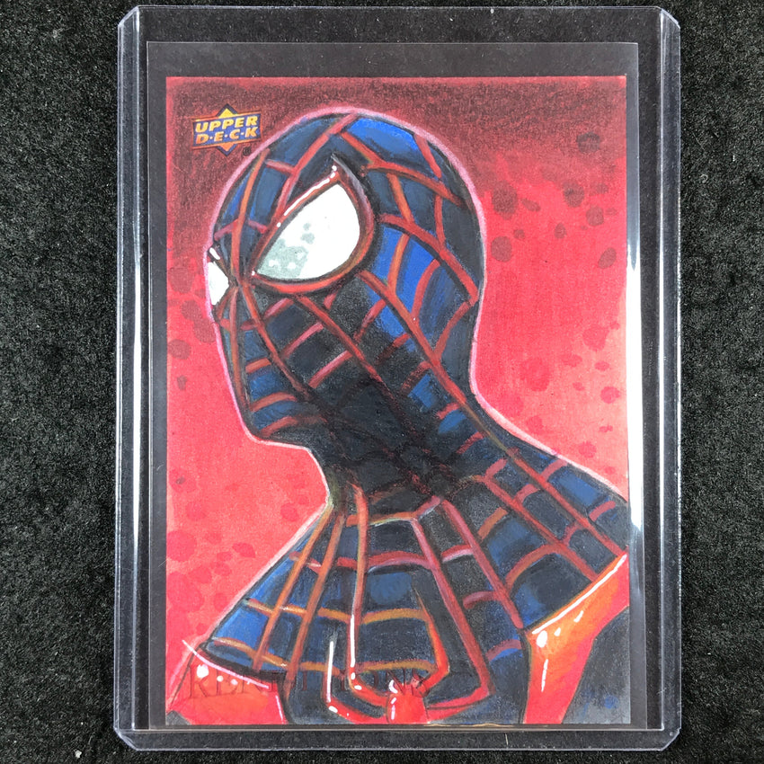 2024 Marvel Renditions Spider-Man MILES MORALES Artist Sketch ANDREW PLACE