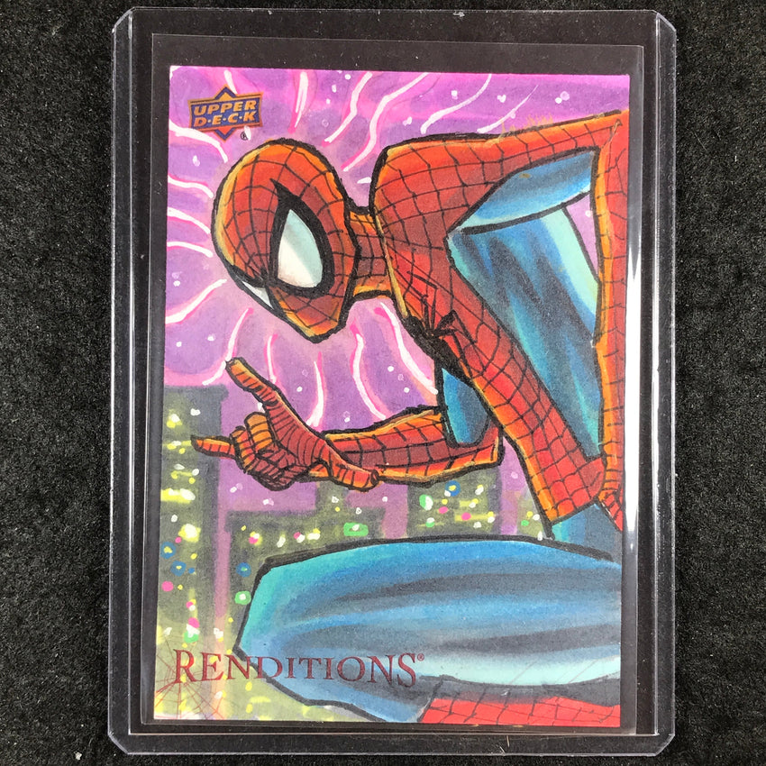 2024 Marvel Renditions Spider-Man SPIDER-MAN Artist Sketch DEXTER WEE