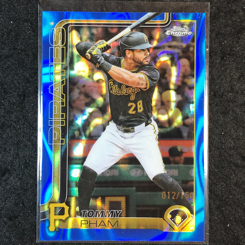 2025 Topps Chrome Update MLB TOMMY PHAM Blue Lava 12/150 #45