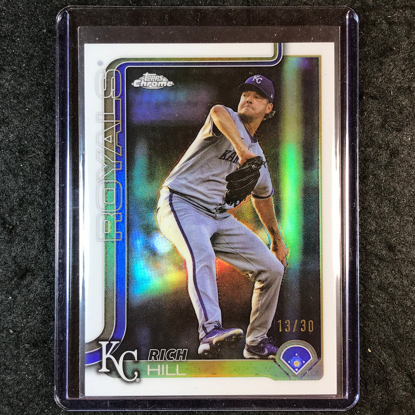 2025 Topps Chrome Update MLB RICH HILL White 13/30 #64