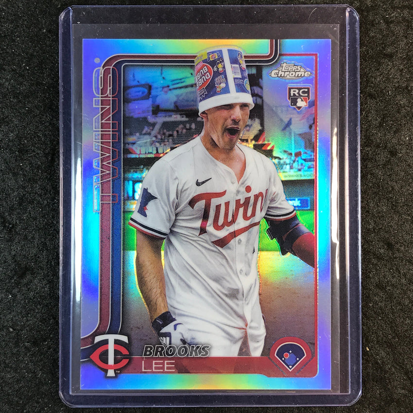 2025 Topps Chrome Update MLB BROOKS LEE Rookie Base Variation Refractor SP #USC6