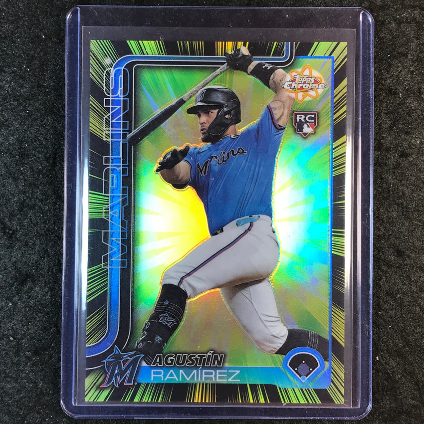 2025 Topps Chrome Update MLB AGUSTIN RAMIREZ Radiating Rookies SSP #RR-32