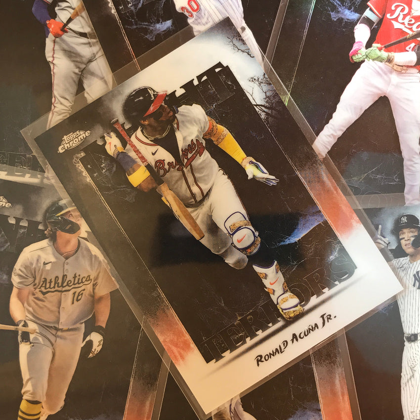 2025 Topps Chrome Update MLB ELLY DE LA CRUZ Night Terrors Base #6