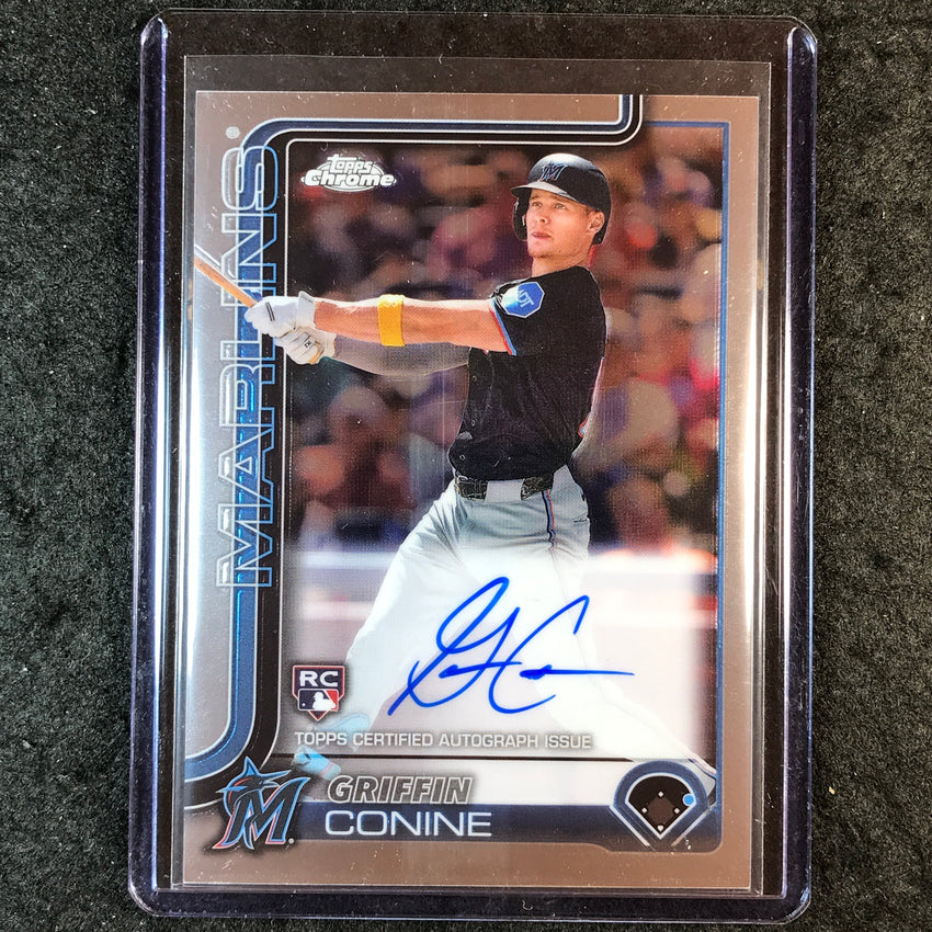 2025 Topps Chrome Update GRIFFIN CONINE Chrome Update Rookie Auto Base #RA-GC