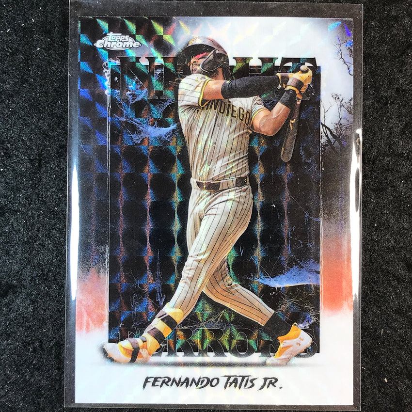 2025 Topps Chrome Update MLB FERNANDO TATIS JR. Night Terrors Geometric #21