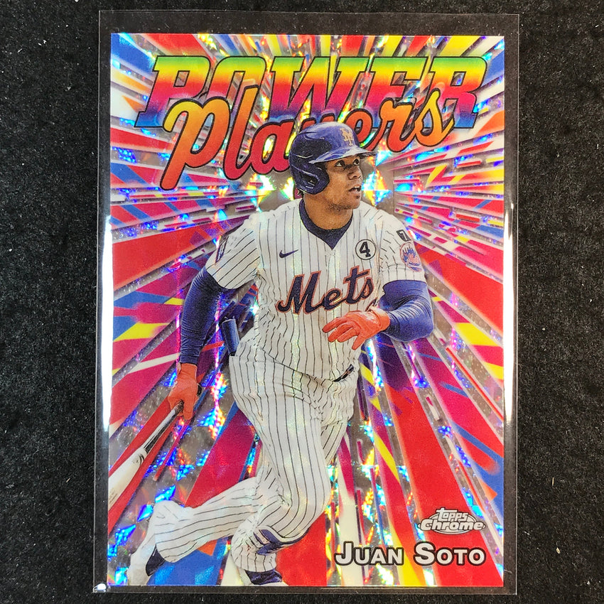 2025 Topps Chrome Update MLB JUAN SOTO Power Players Geometric #35