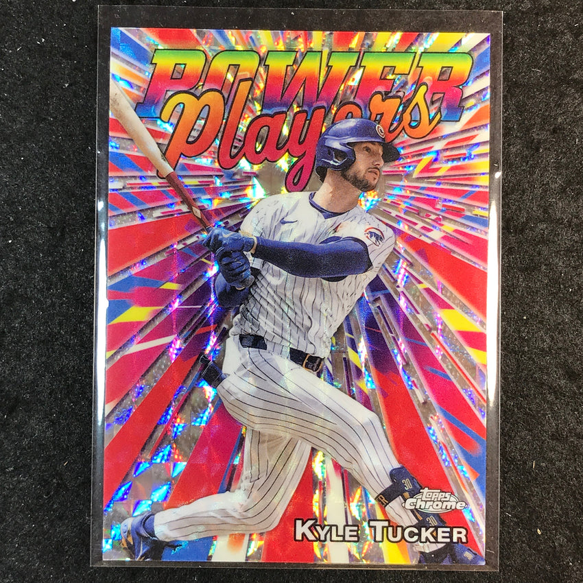 2025 Topps Chrome Update MLB KYLE TUCKER Power Players Geometric #36