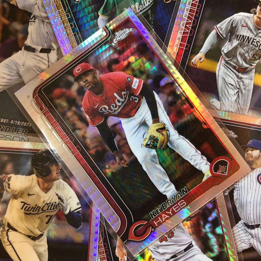 2025 Topps Chrome Update MLB HAYDEN BIRDSONG Rookie Base Prism #USC159